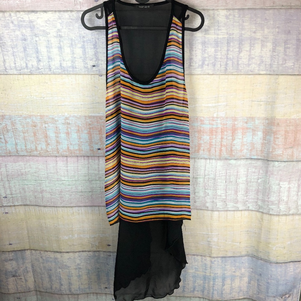Sweet Candy Hi-Low Tank Top P4